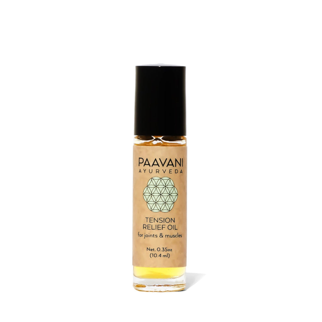 Tension Relief Oil | Ayurvedic Herbal Oil for Muscle, Joint & Stress Relief